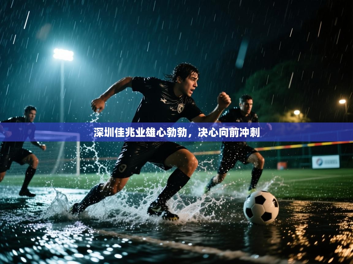 深圳佳兆业雄心勃勃,决心向前冲刺 第1张